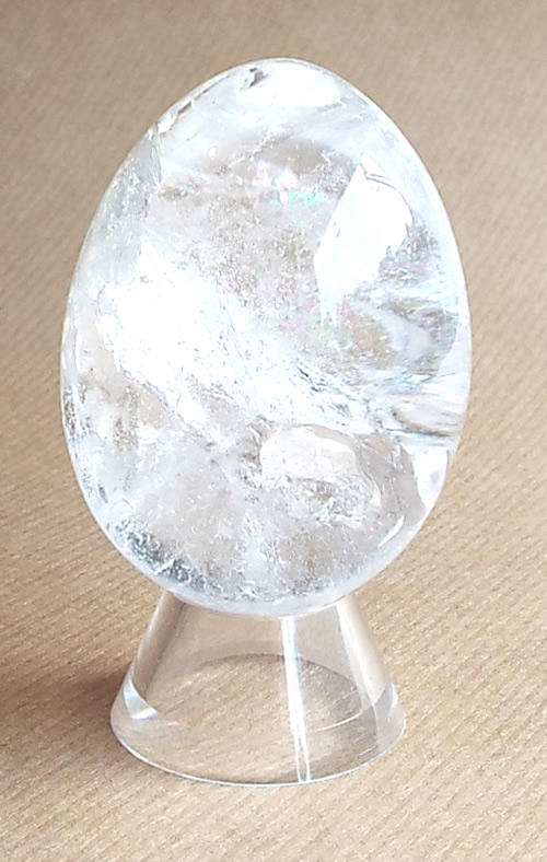 60mm Rock Quartz Egg