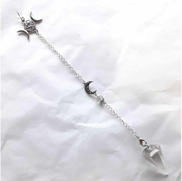 Quartz Triple Moon Pendulum